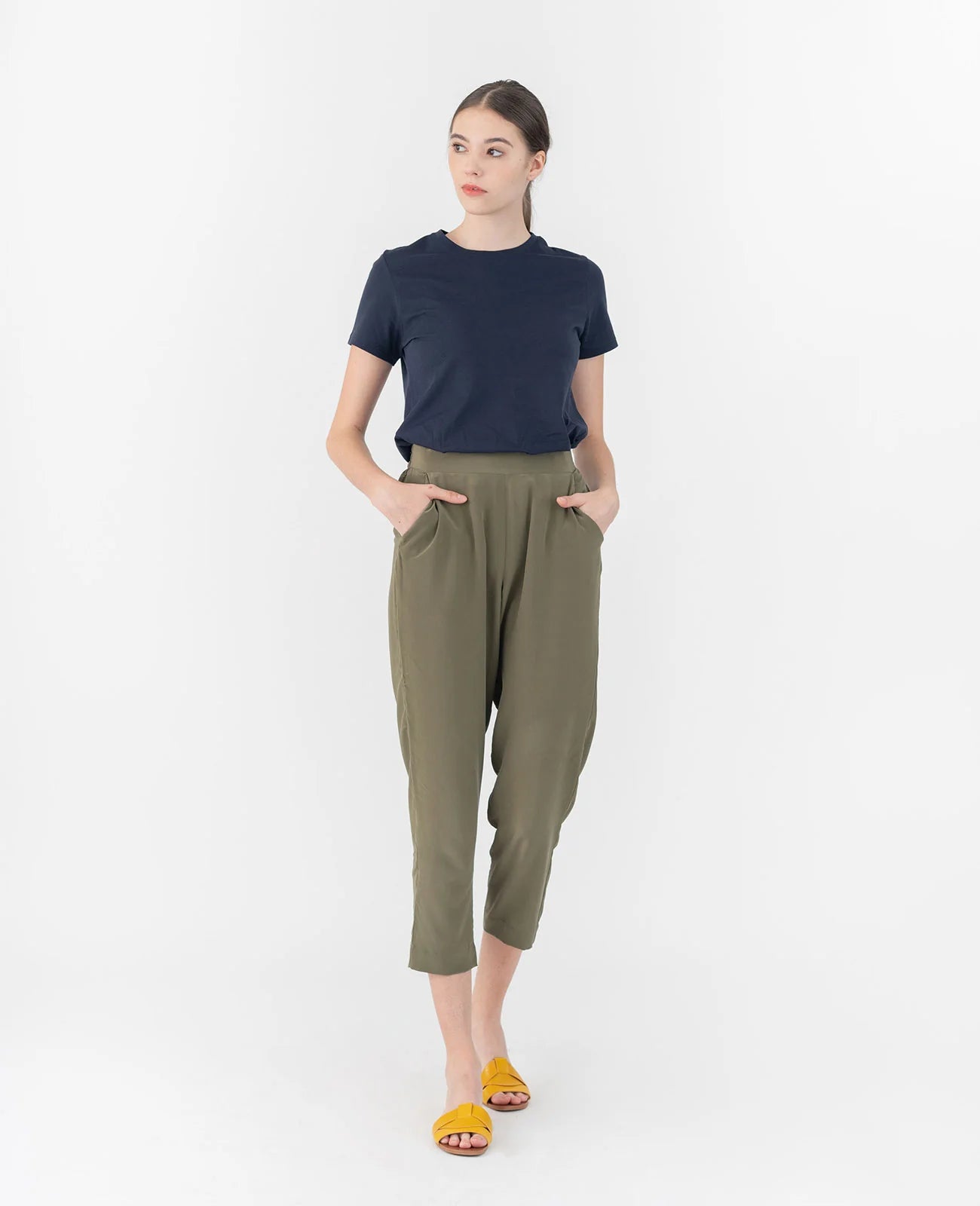 Organic Pima Crew Neck Tee