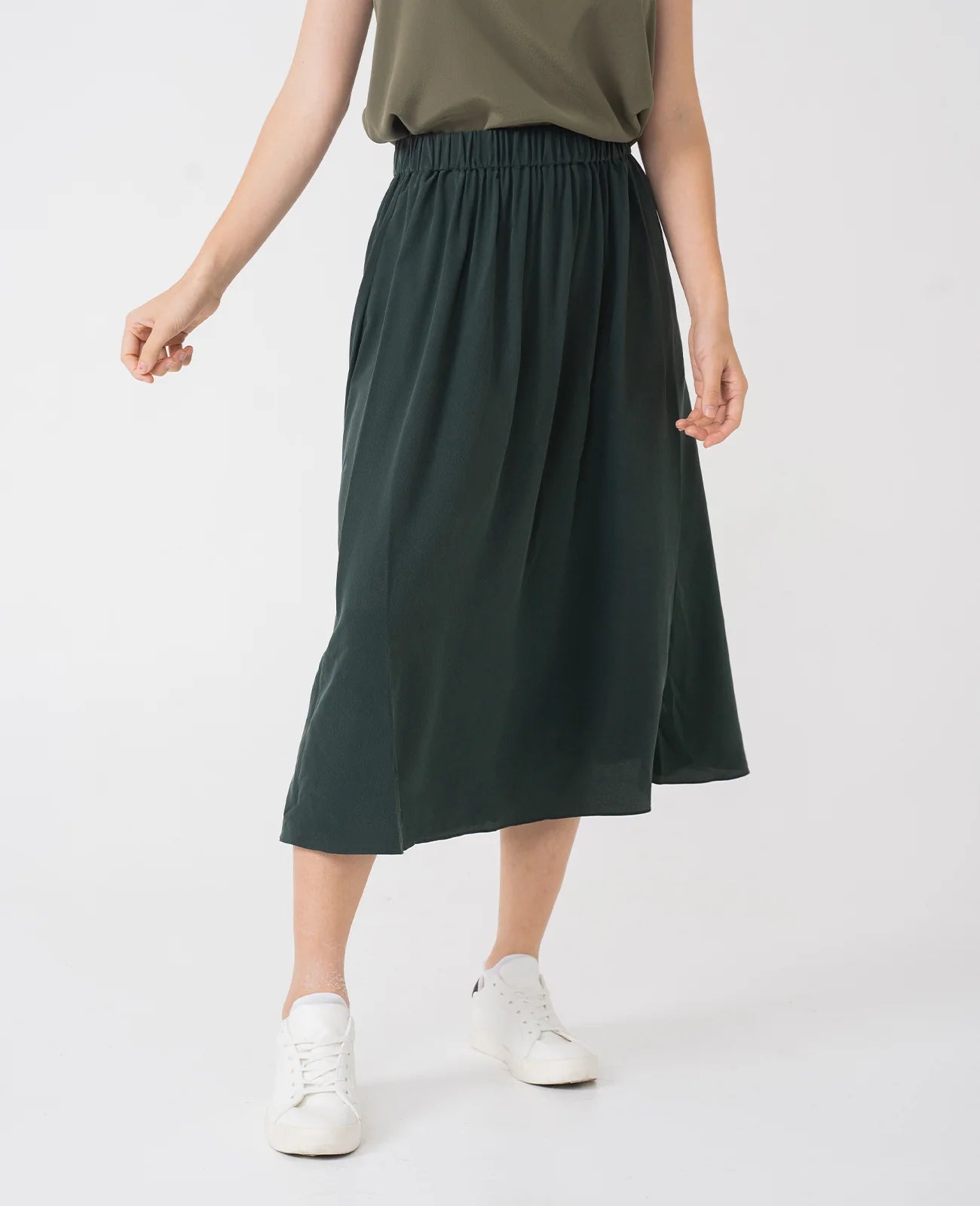 Silk Full Skirt