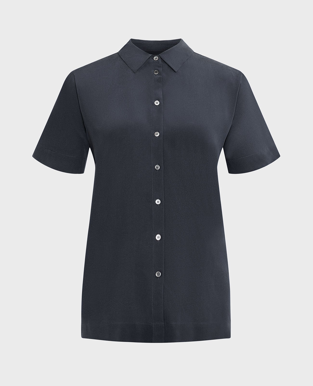 Silk Short Sleeve Shirt