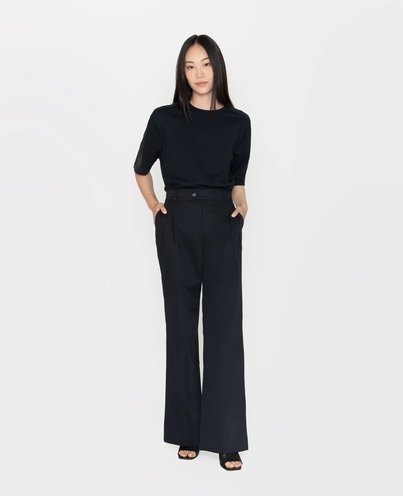 Supima Oversized Half-sleeve Tee