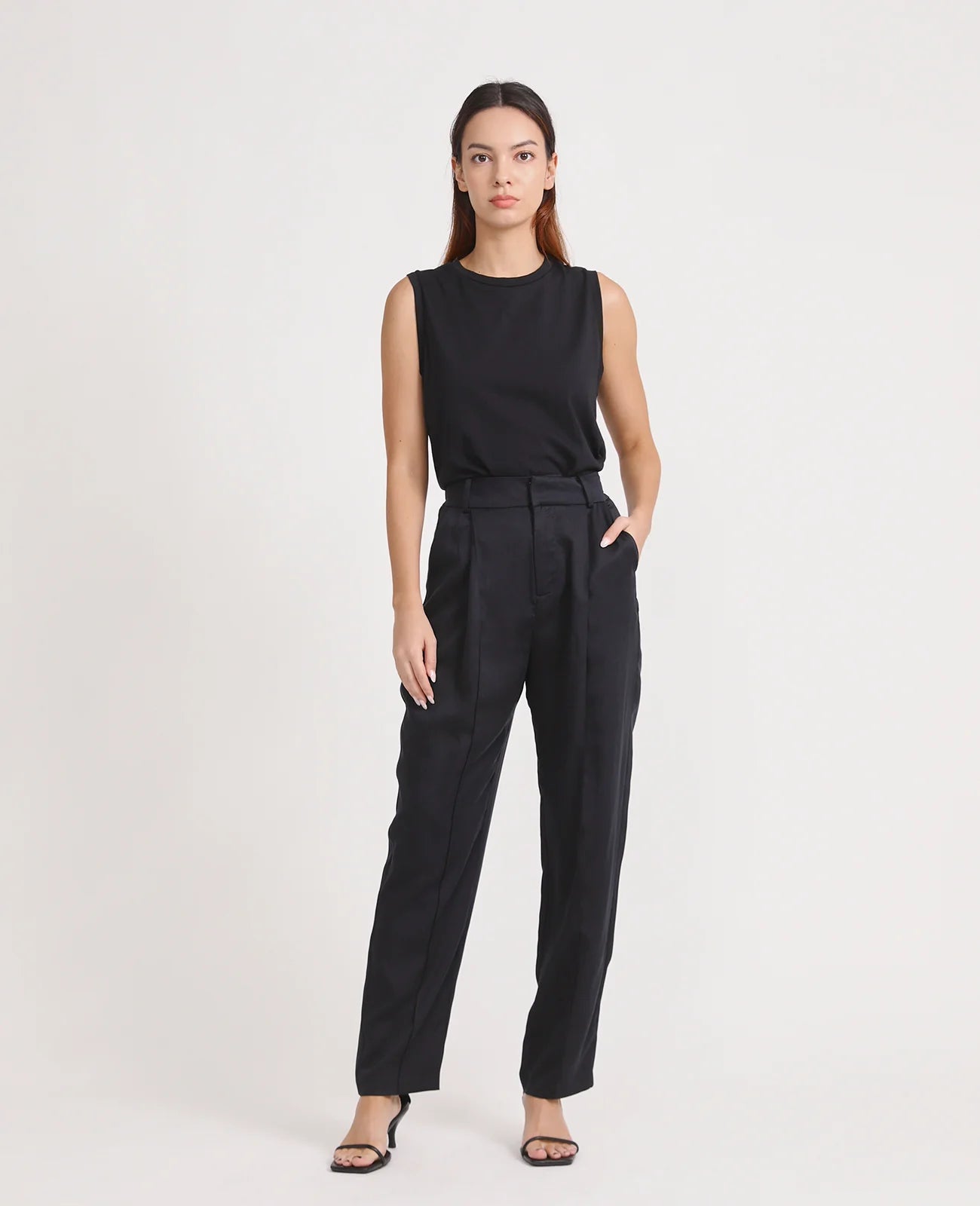 Tencel Barrel Pant