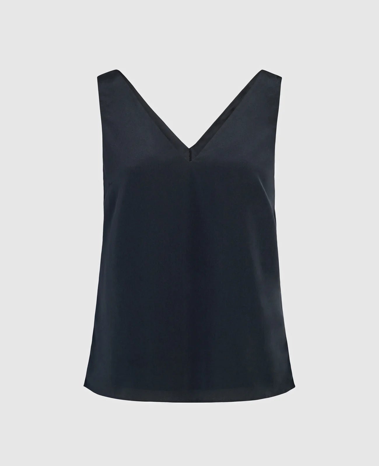 Silk Signature V-neck Tank