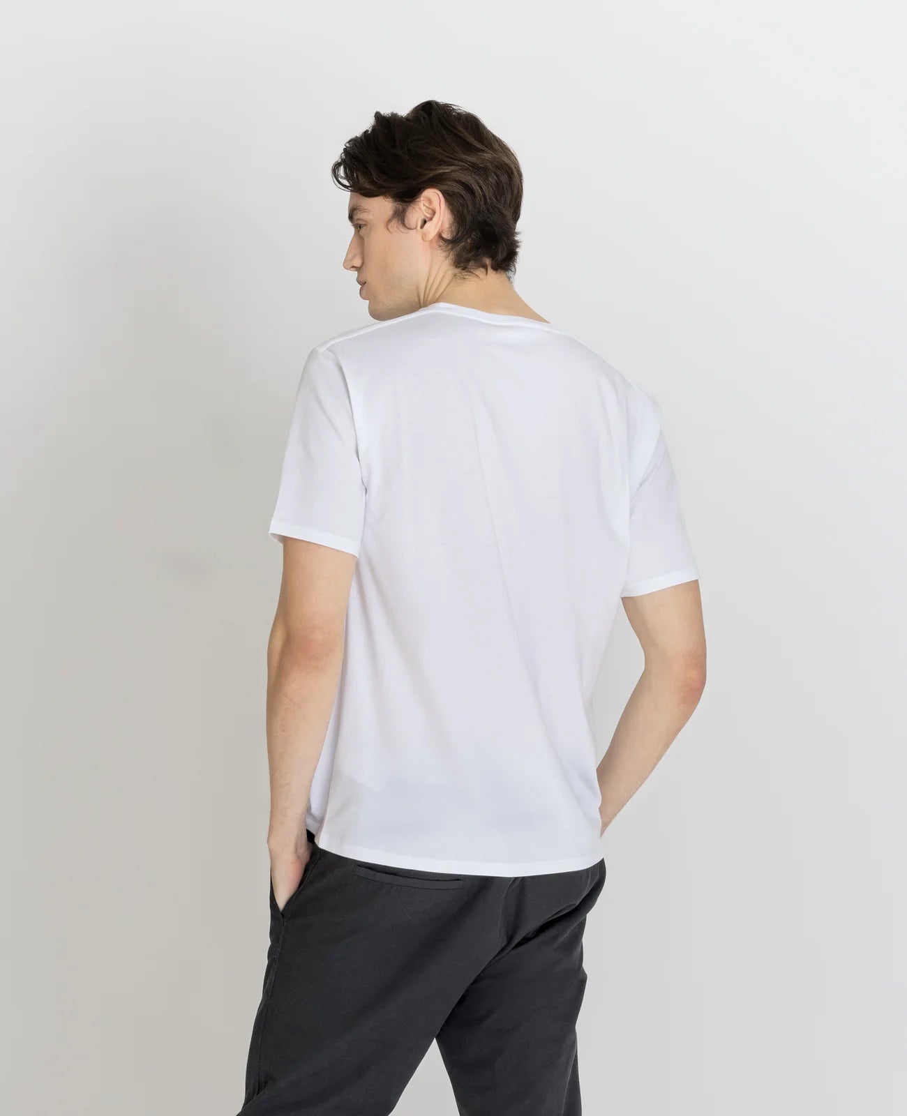 Supima V Neck Tee