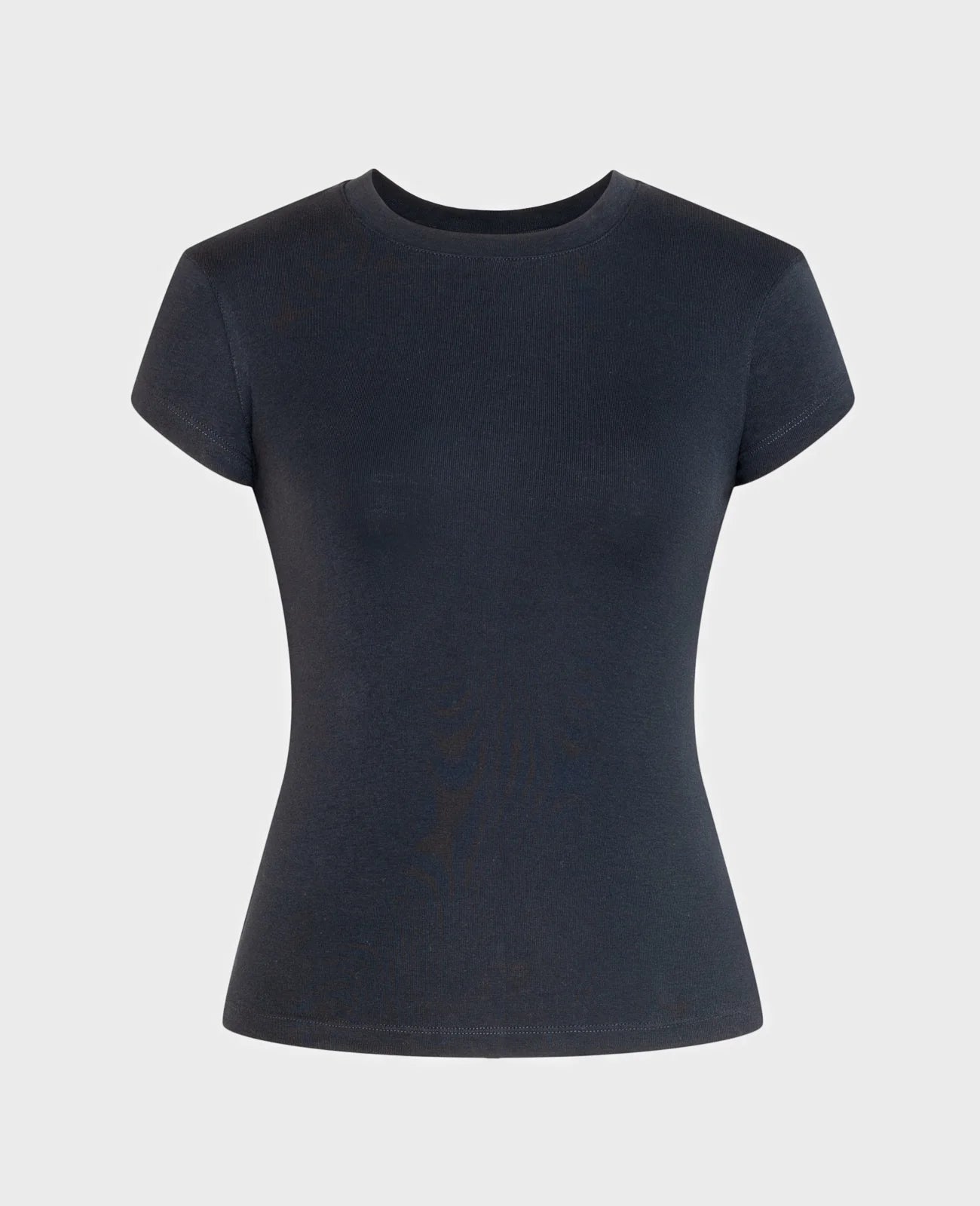 Supima Cap Sleeve Ribbed Tee
