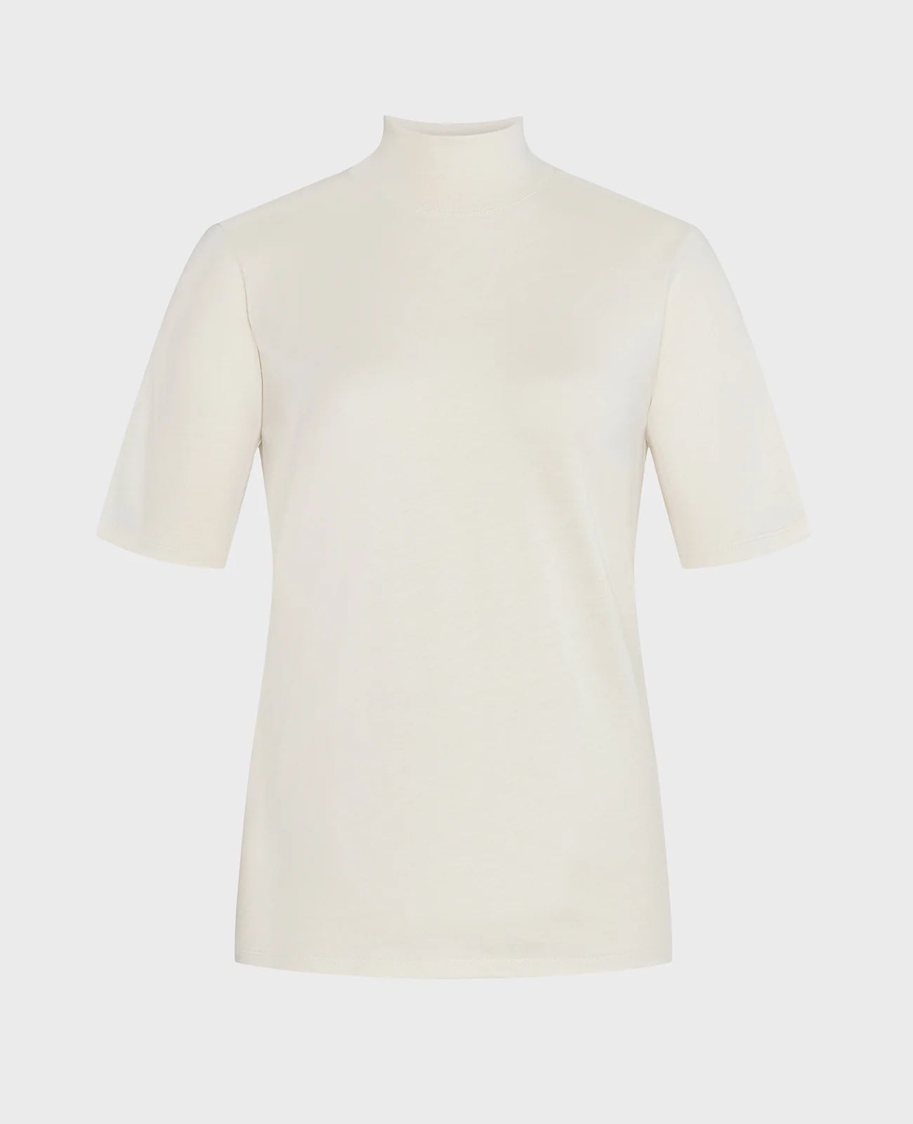 Supima High Neck Tee