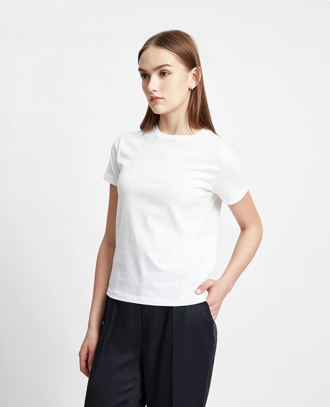 Supima Crew Neck Tee
