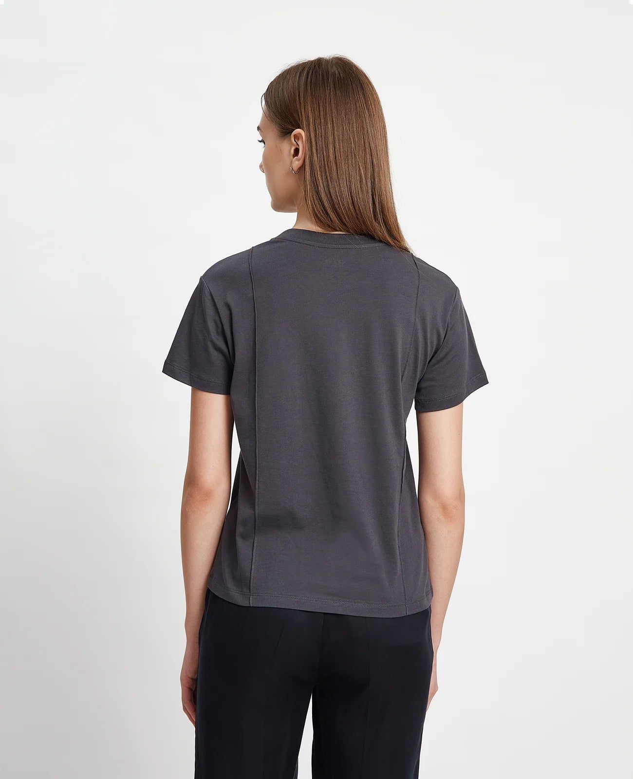 Supima Double Pintuck Tee
