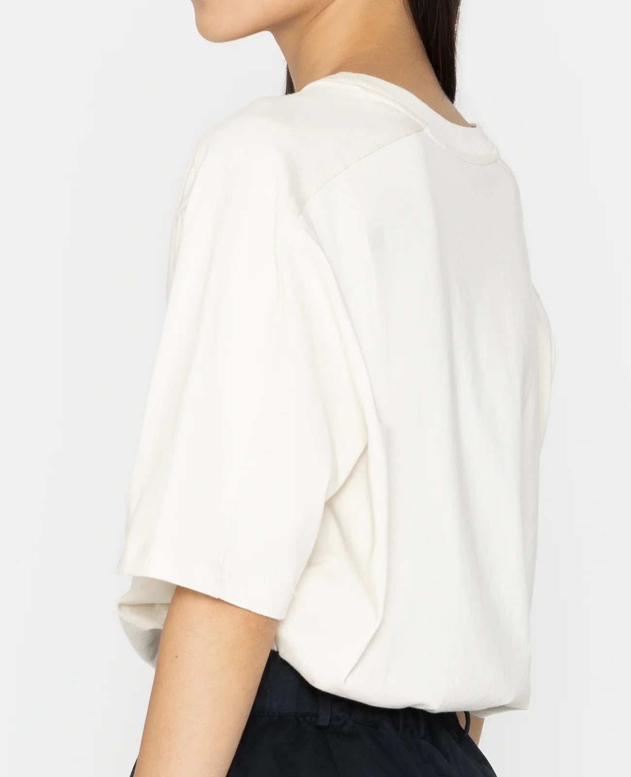 Supima Oversized Half-sleeve Tee
