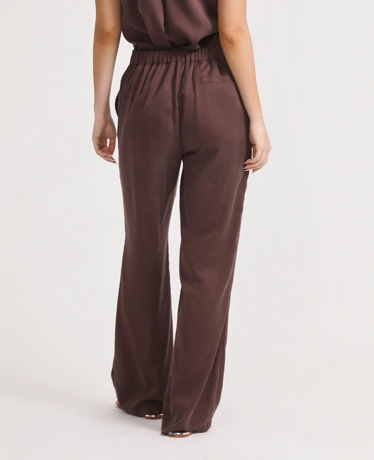 Tencel slouchy pant