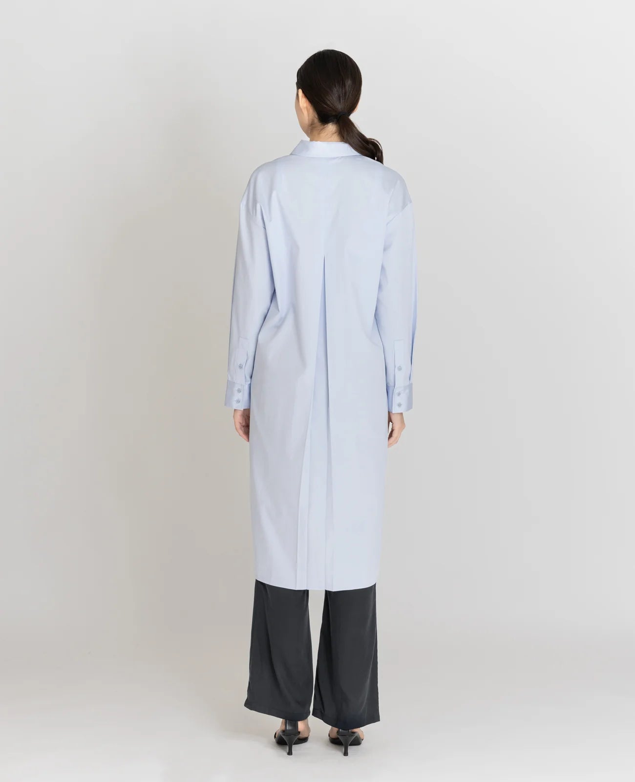 Supima Poplin Shirt Dress