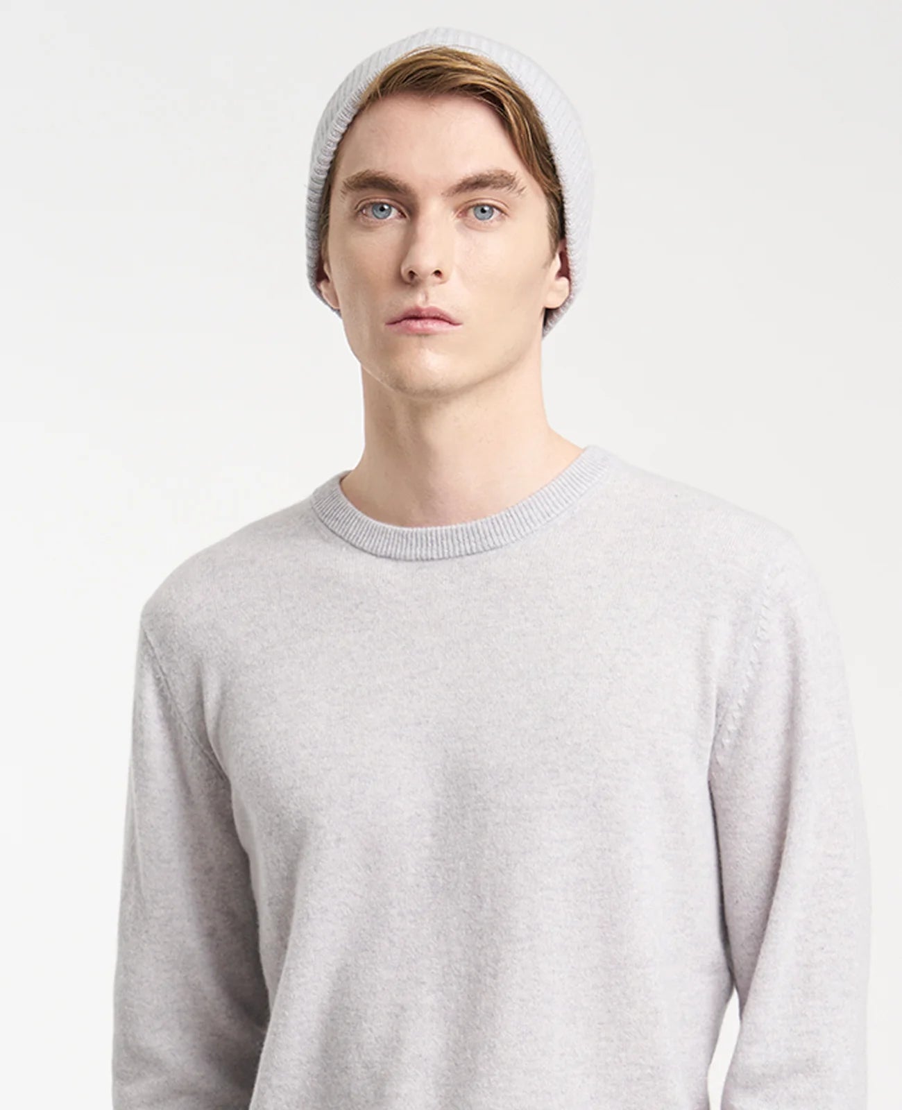 Cashmere Ribbed Beanie