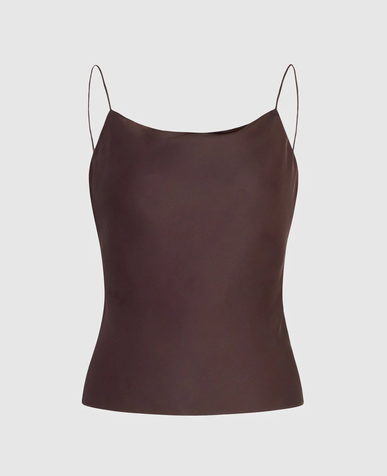 Silk Cowl Neck Camisole