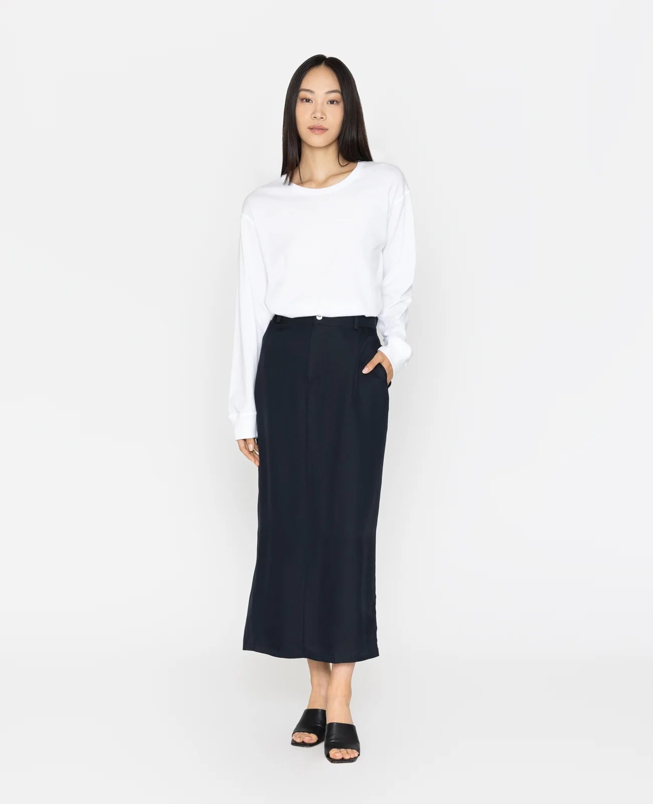 Supima Oversized Long Sleeve Tee