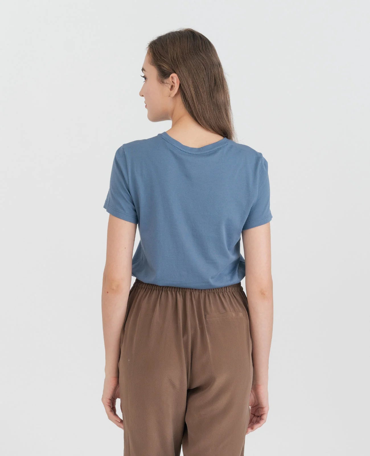 Organic Pima Crew Neck Tee
