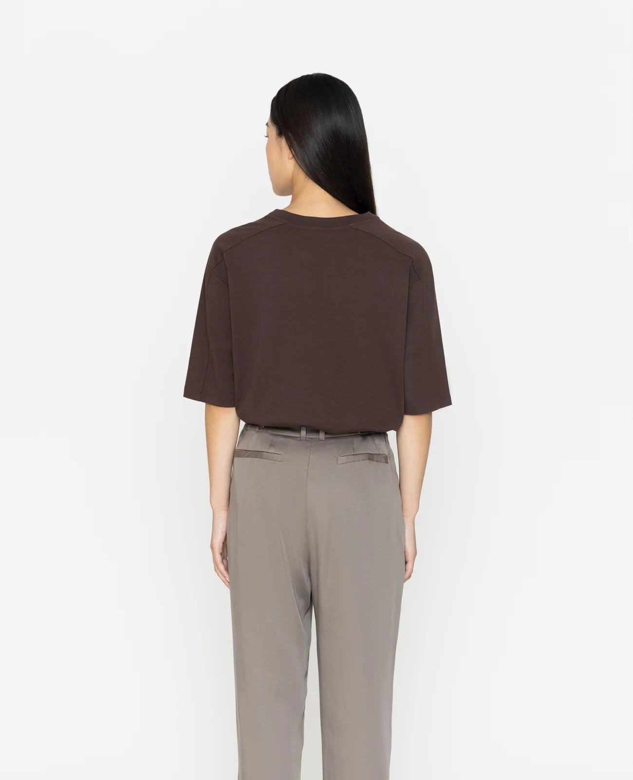 Supima Oversized Half-sleeve Tee