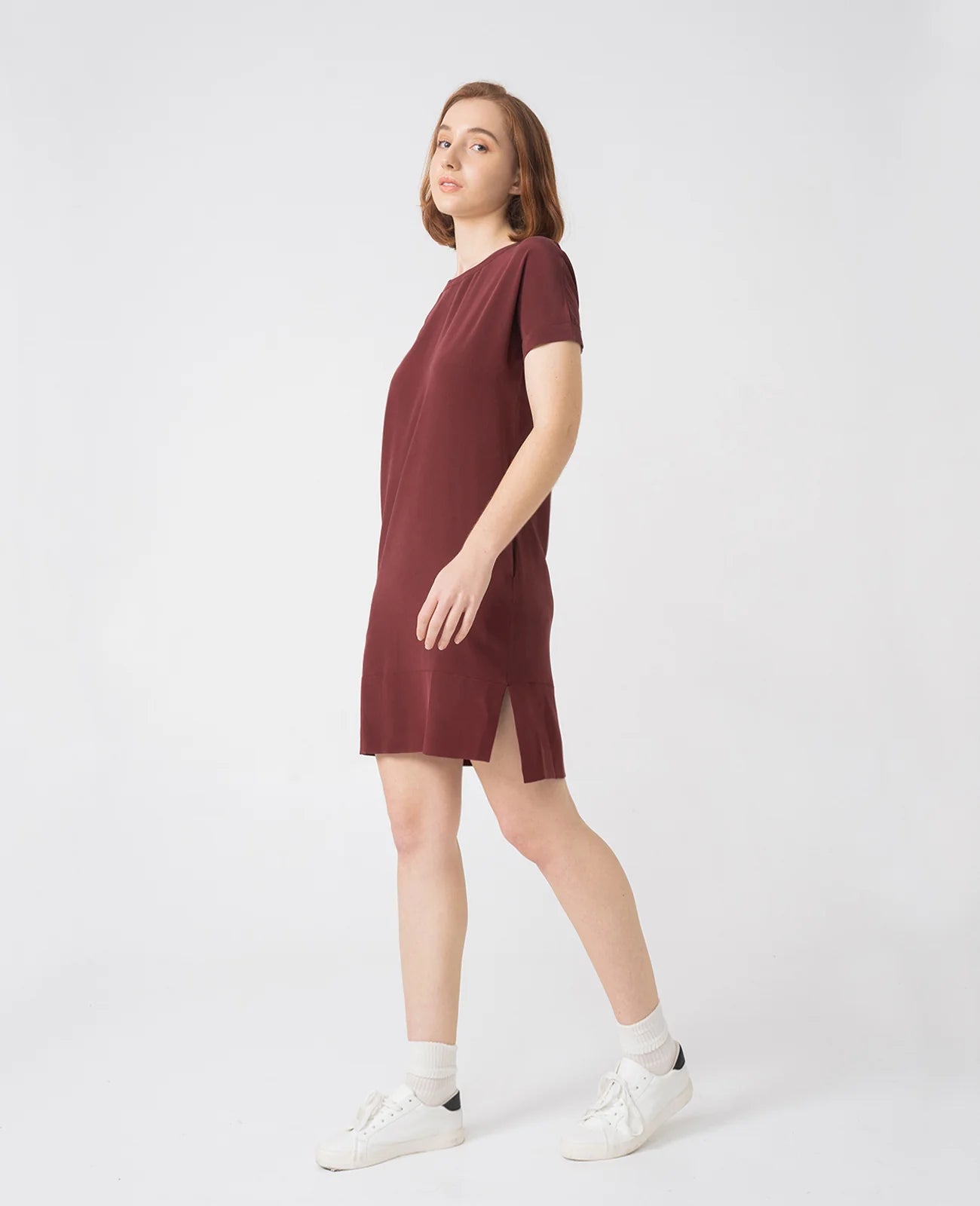 Silk Tee Dress