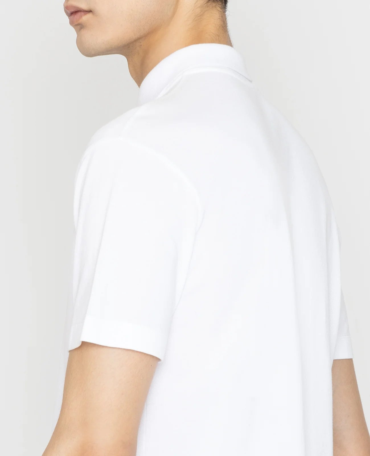 Supima Pique Spread Collar Polo