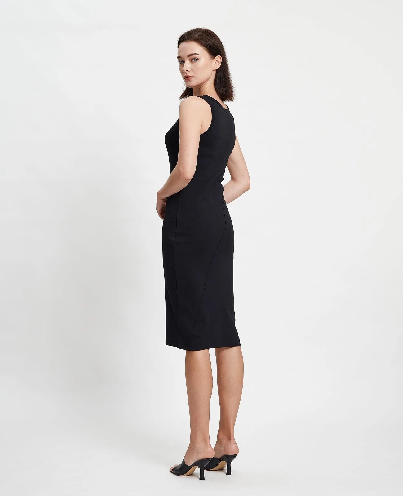 Supima Ribbed Tank Dress