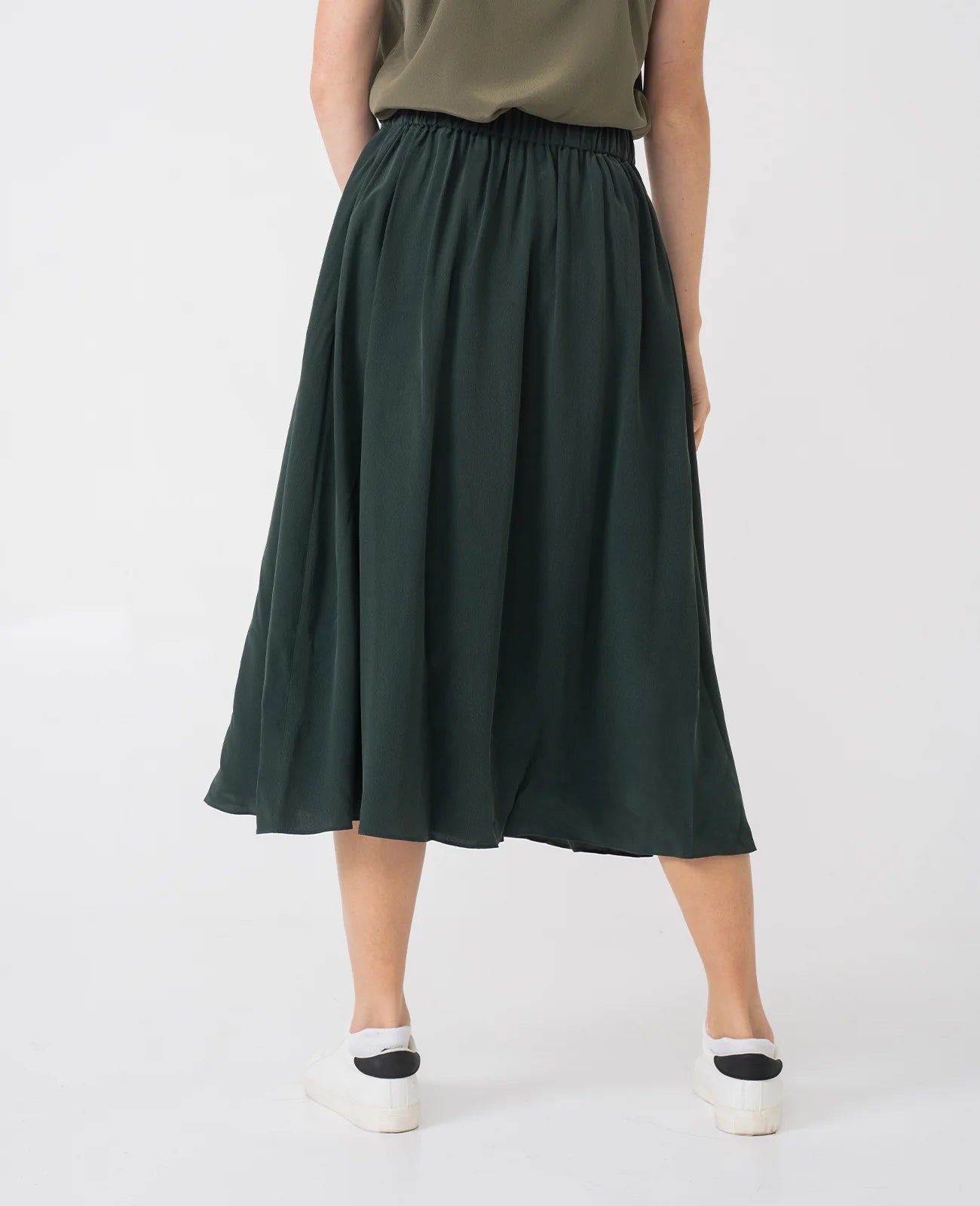 Silk Full Skirt