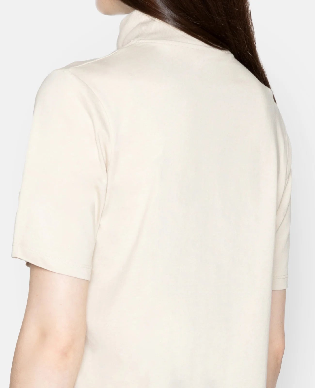 Supima High Neck Tee