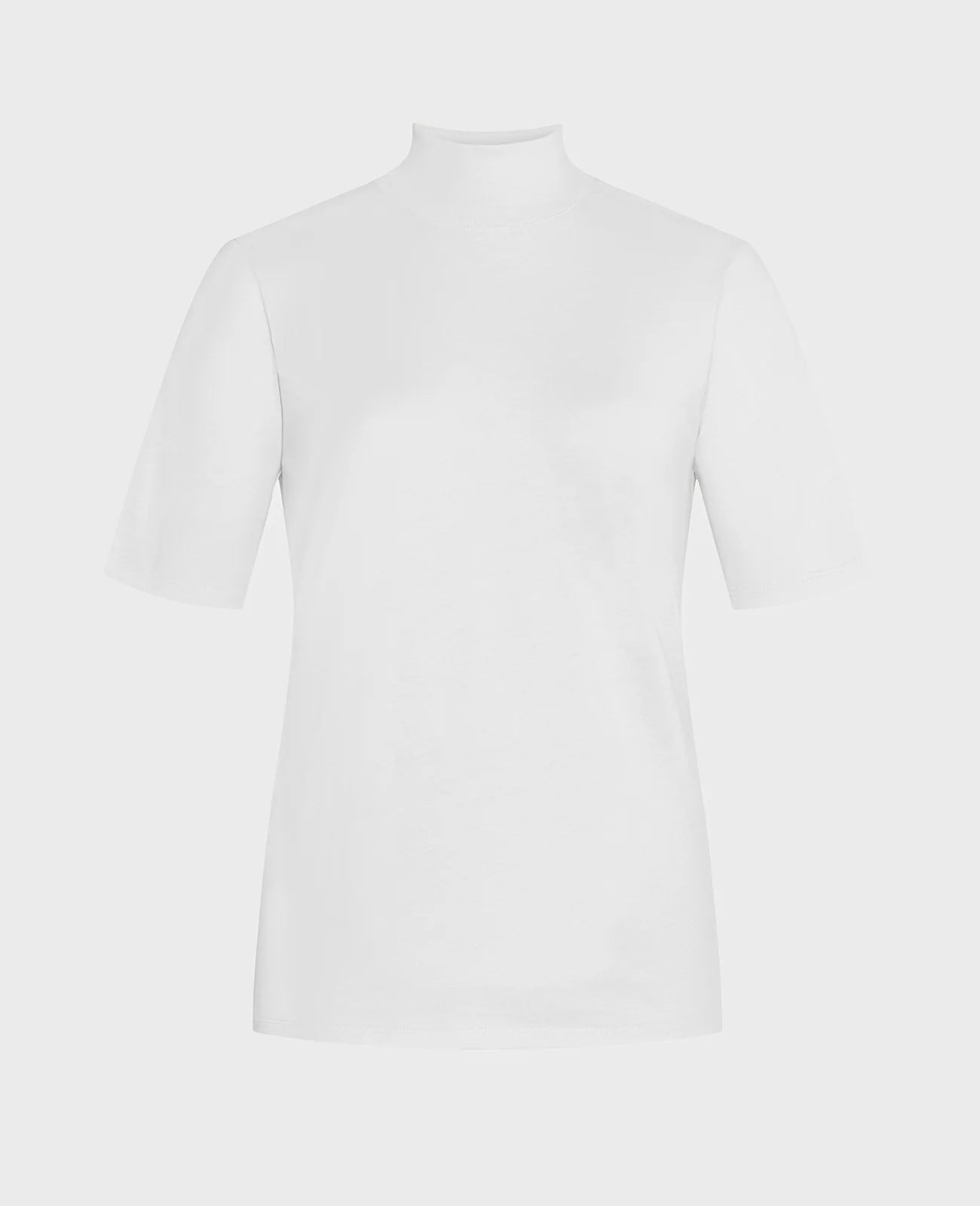 Supima High Neck Tee