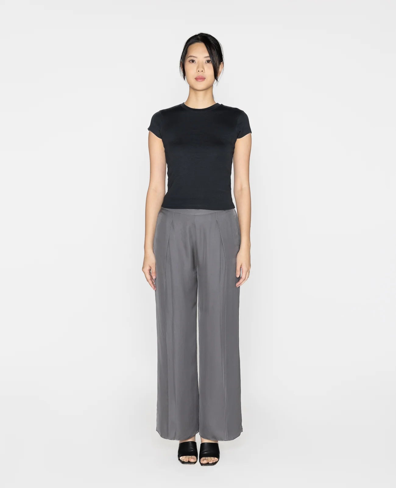 Supima Cap Sleeve Ribbed Tee