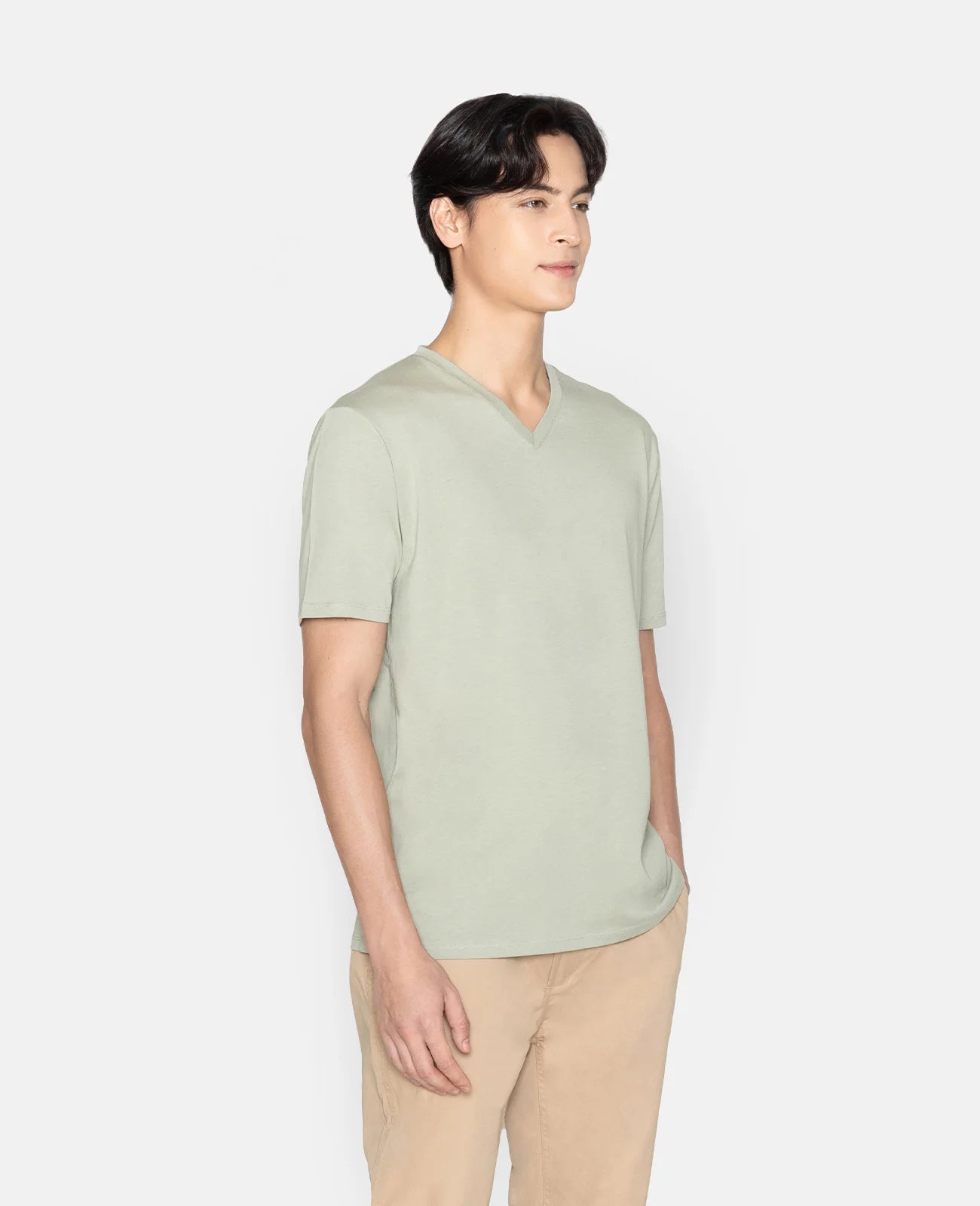 Supima V Neck Tee
