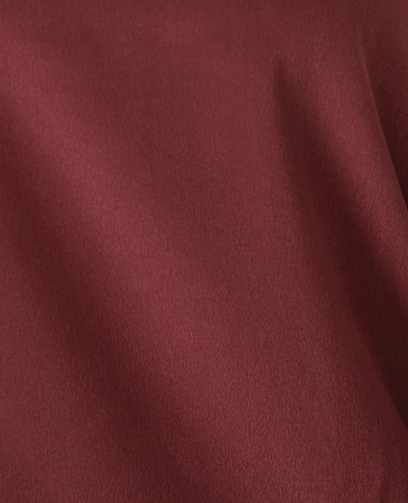 Silk Long Sleeve Crew Neck Blouse