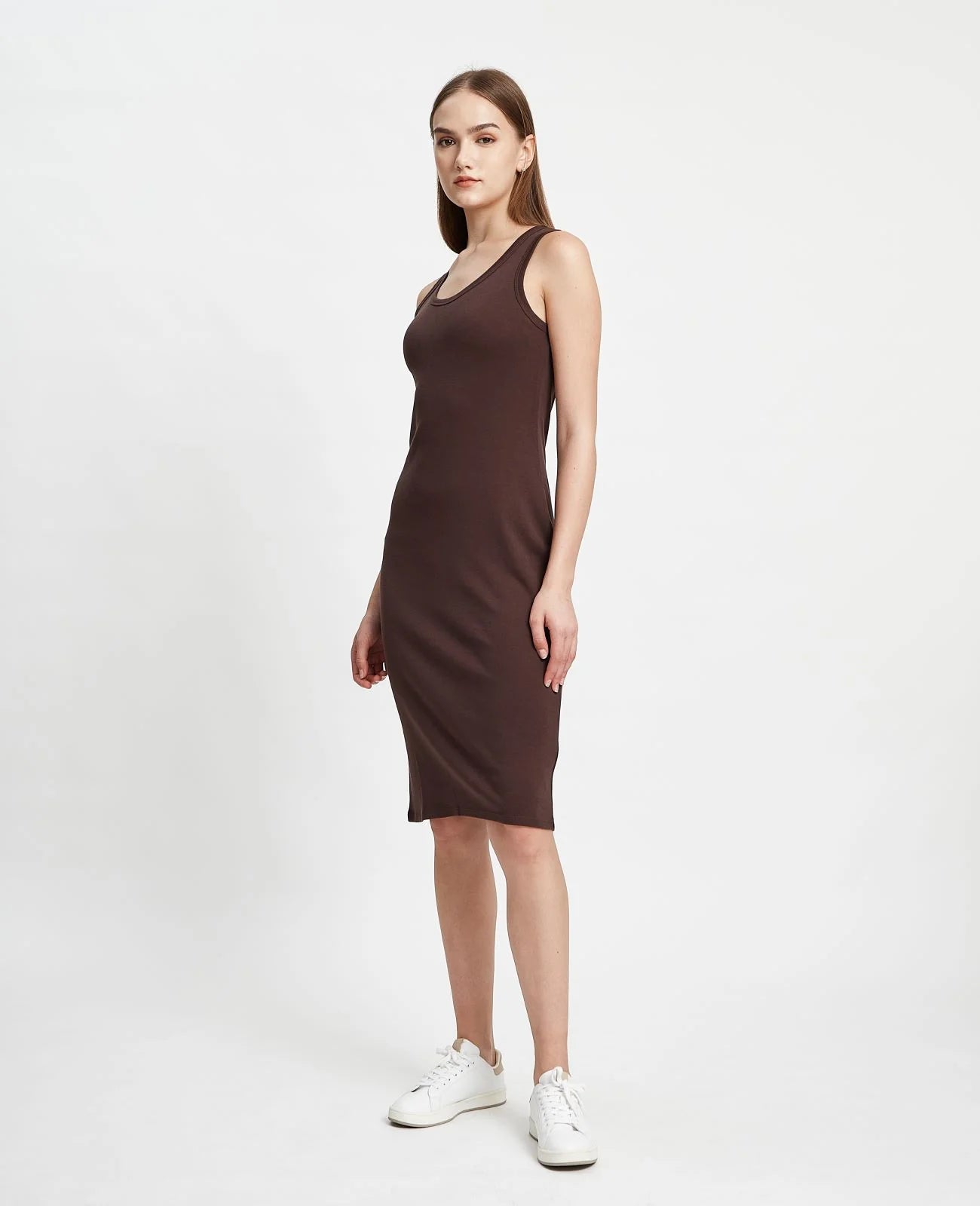Supima Ribbed Tank Dress