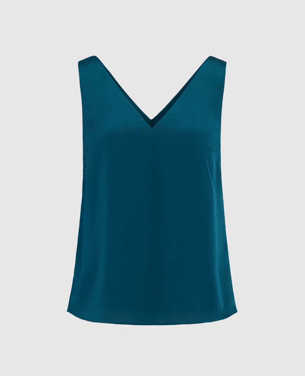 Silk Signature V-neck Tank