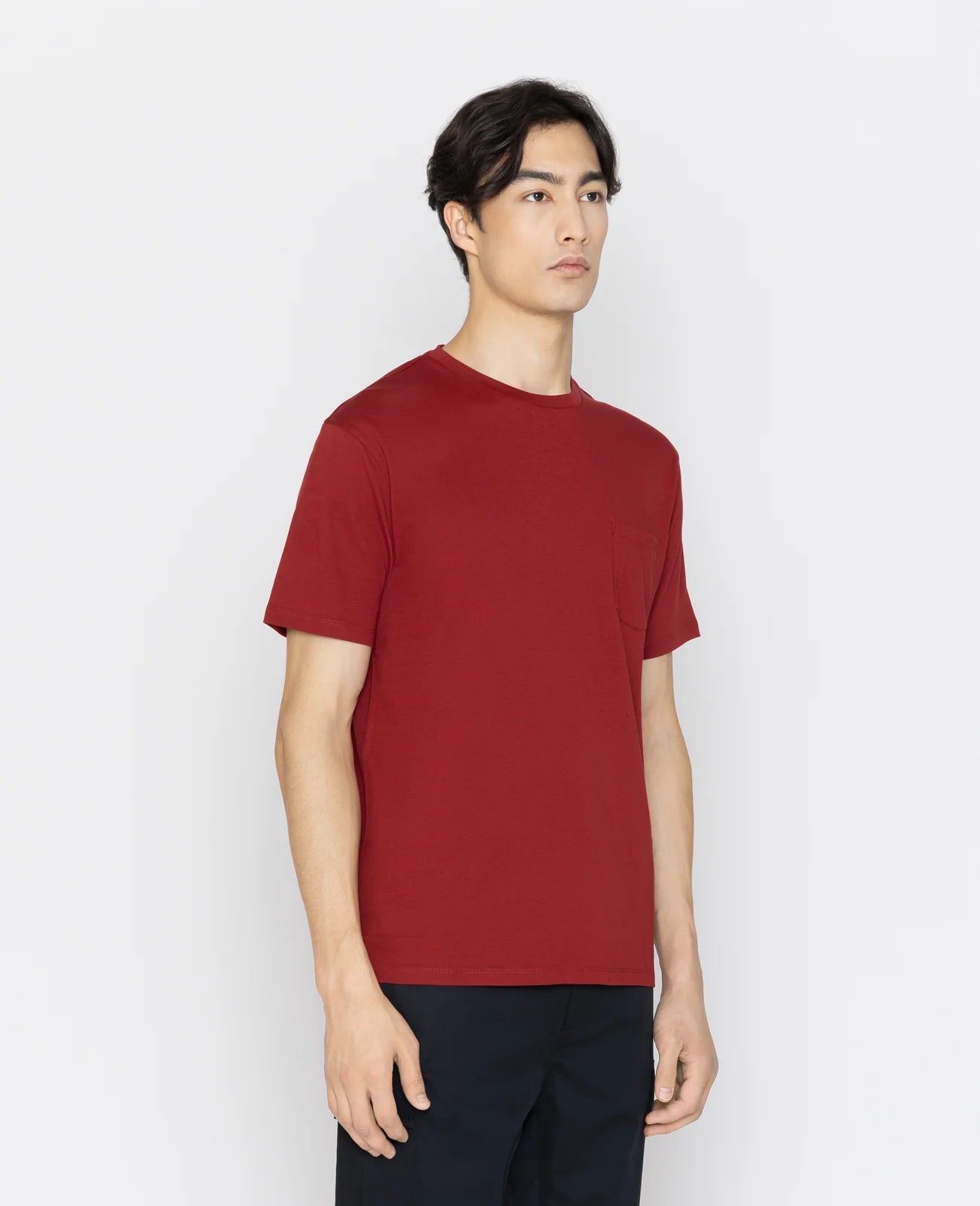 Supima Crew Neck Pocket Tee