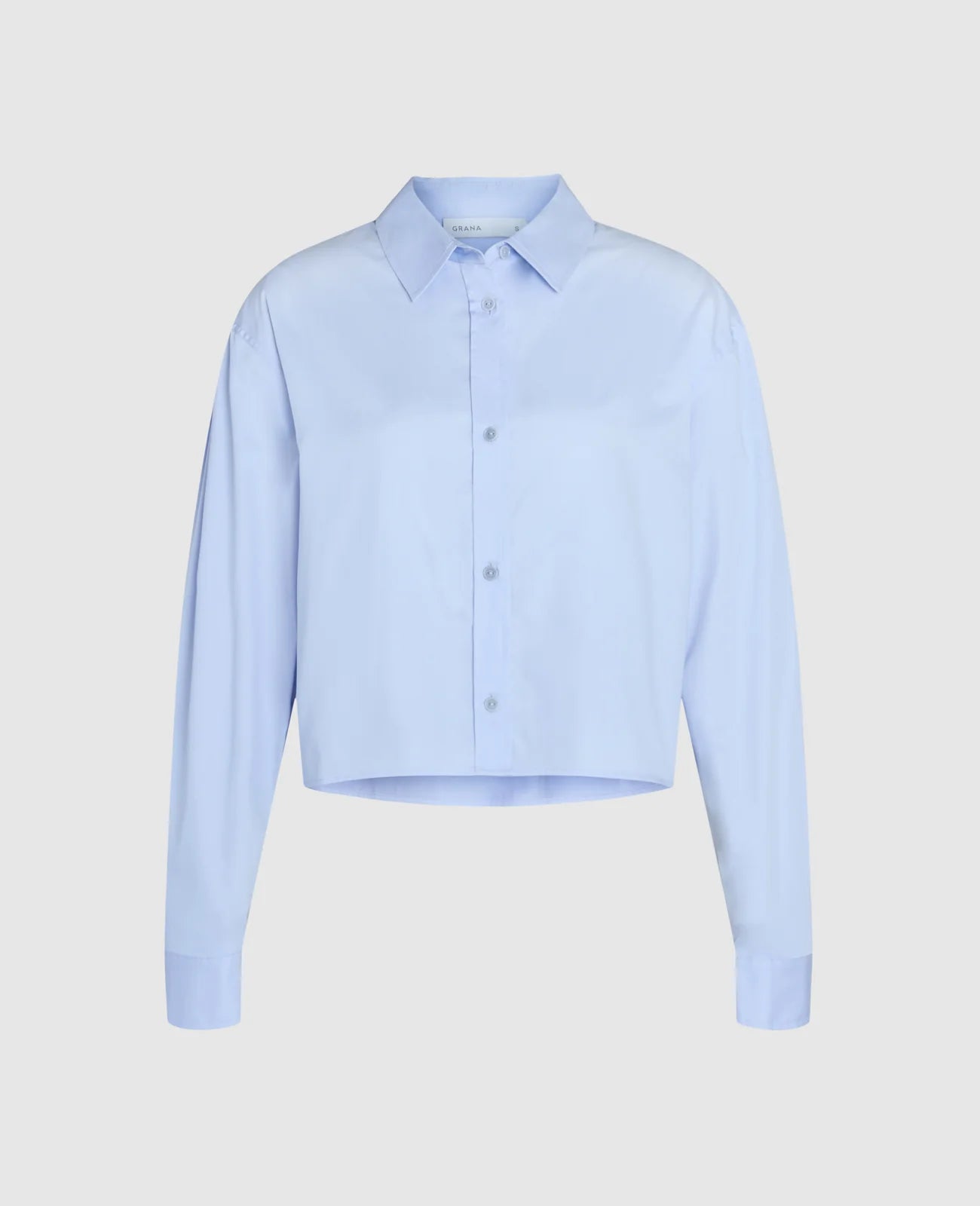 Supima Poplin Cropped Shirt