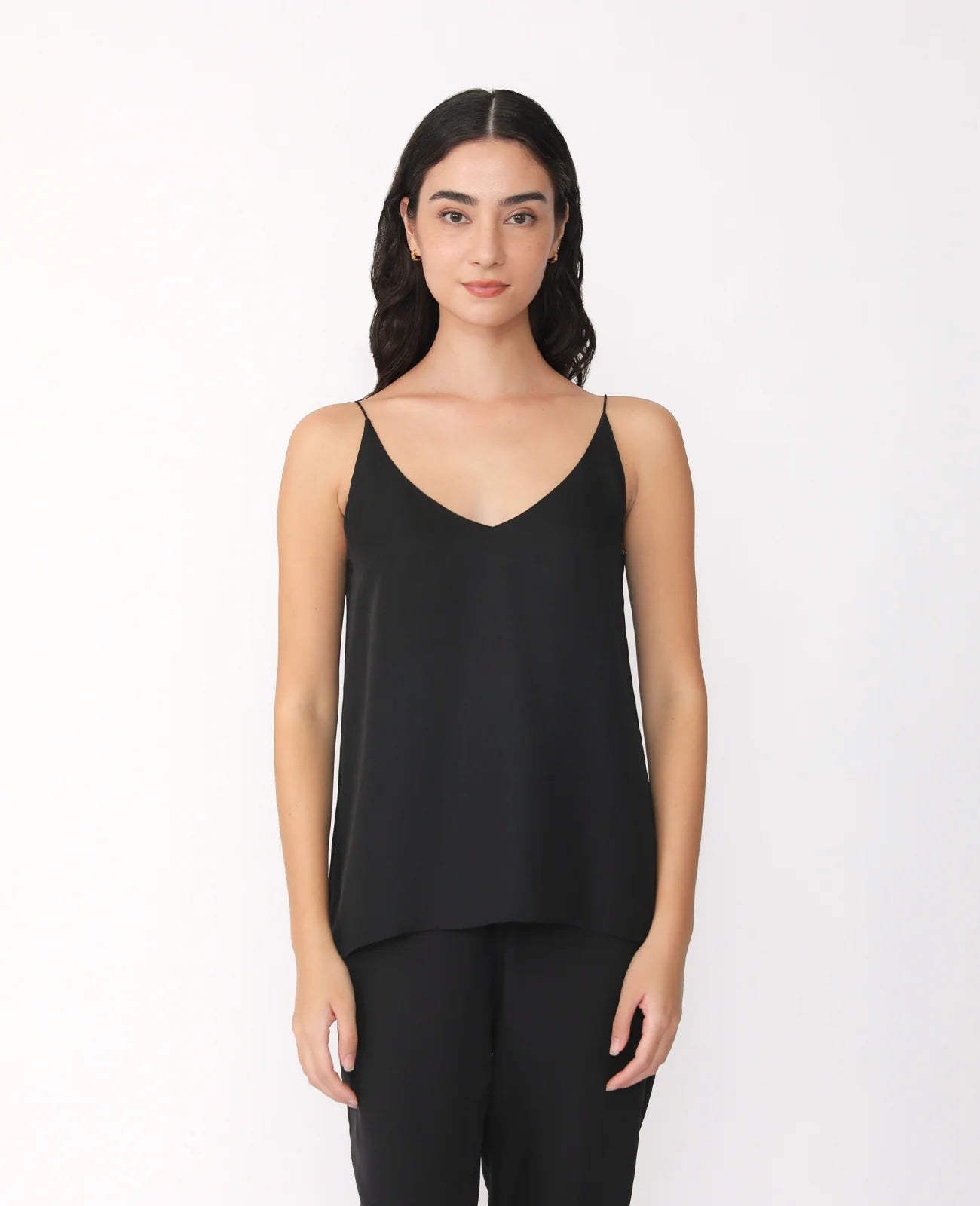 Silk Signature V-neck Camisole