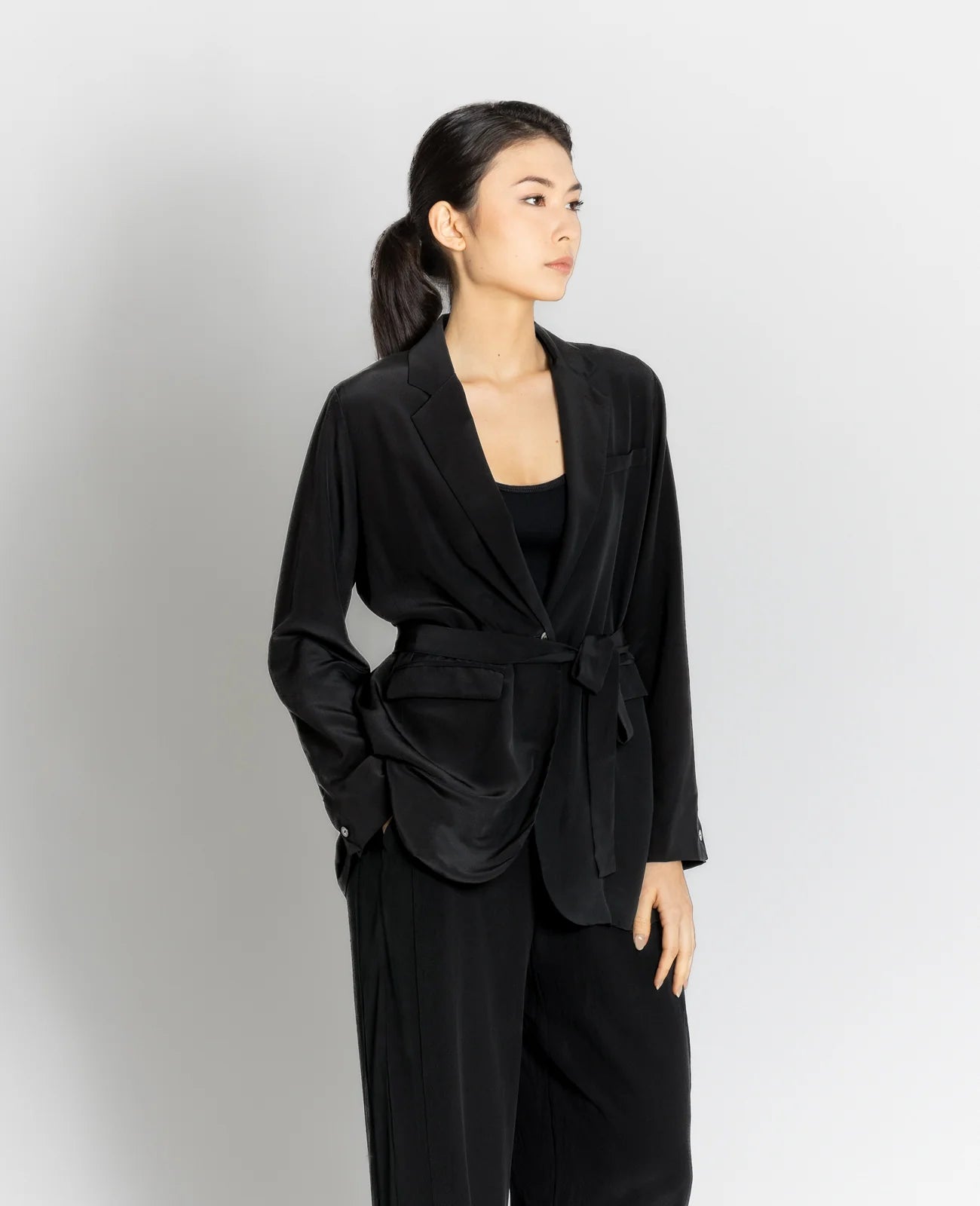 Silk Blazer