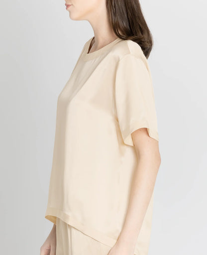 Silk Pyjamas Oversized Tee