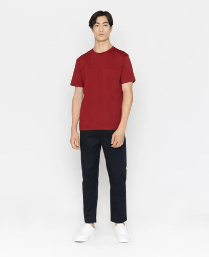 Supima Crew Neck Pocket Tee