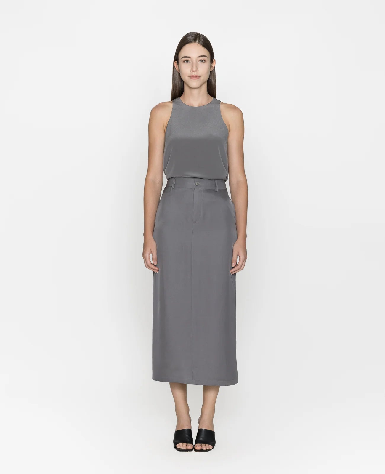 Silk Halter Tank