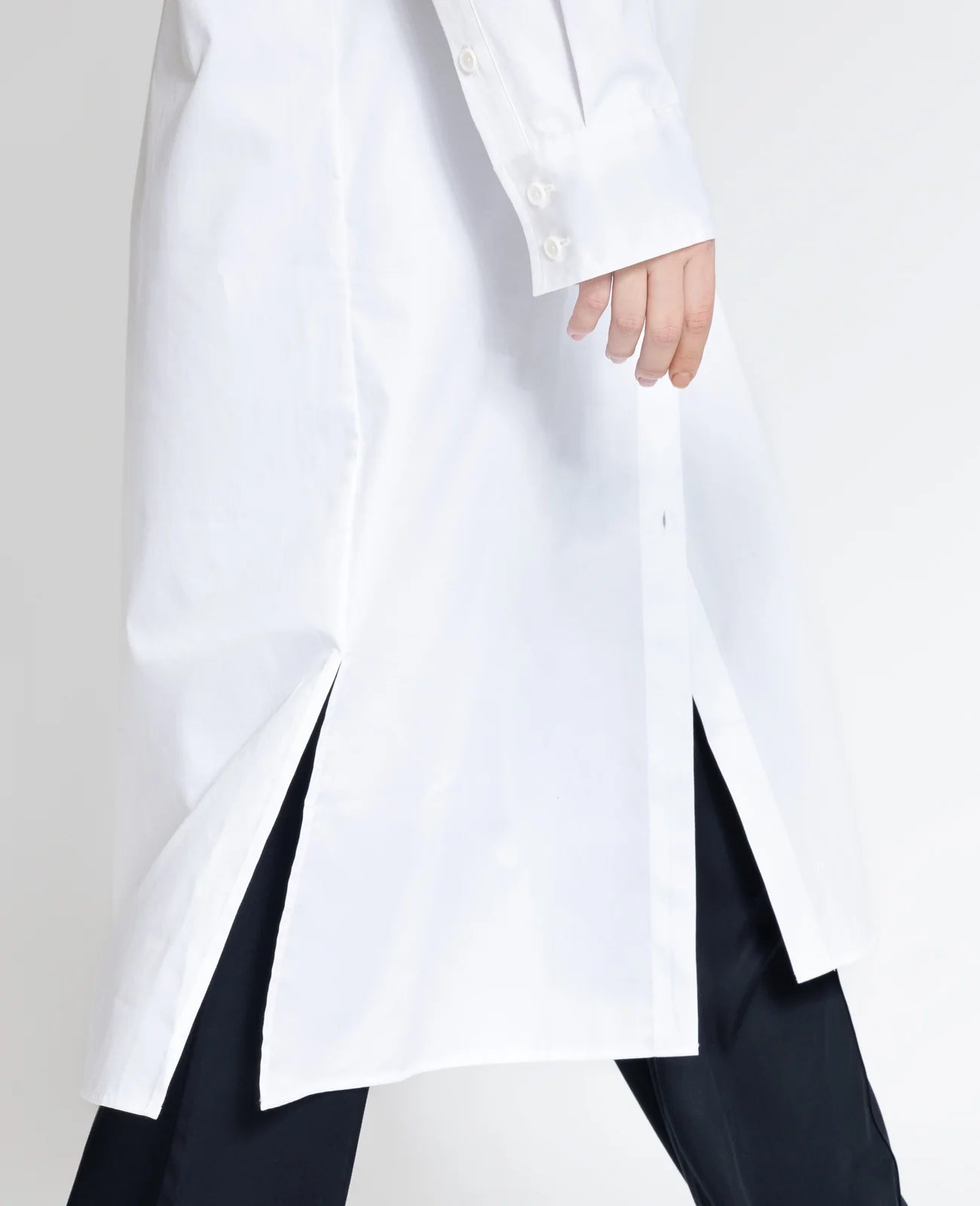 Supima Poplin Shirt Dress