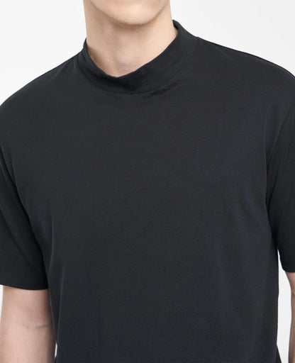 Supima High Neck Tee