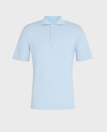 Supima Pique Spread Collar Polo