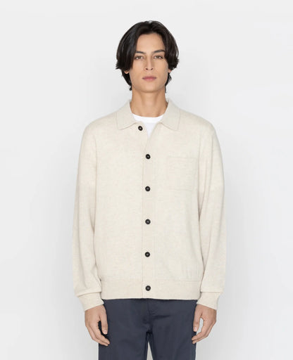 Cashmere Collar Cardigan