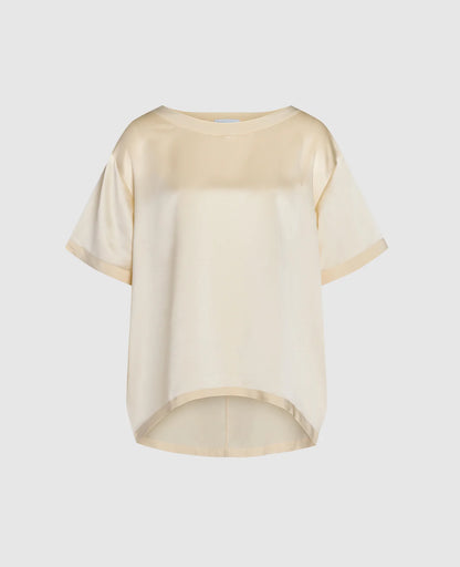 Silk Pyjamas Oversized Tee