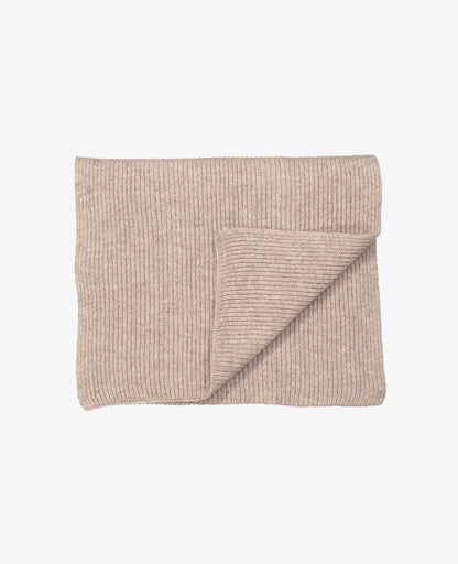 Cashmere Ribbed Scarf