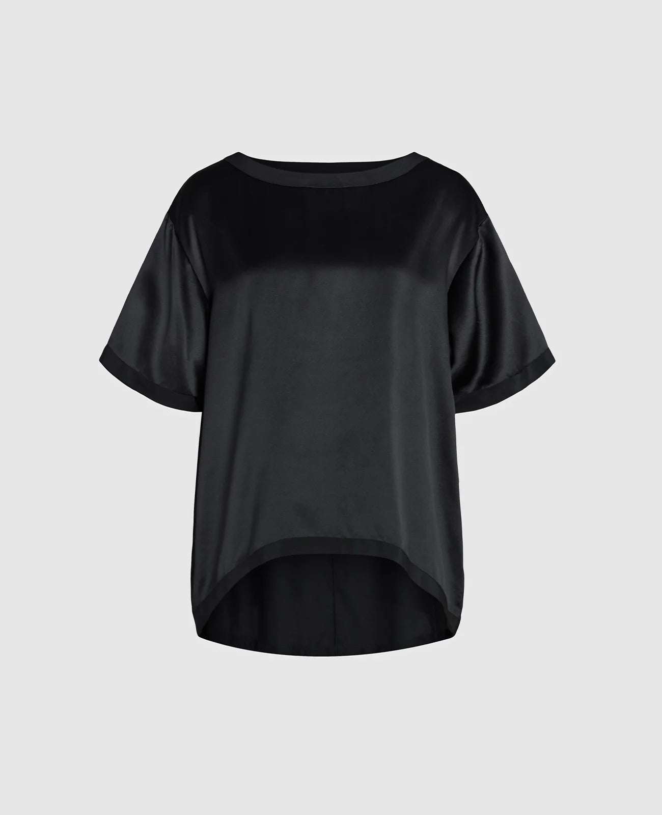 Silk Pyjamas Oversized Tee