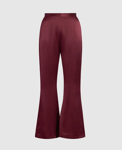 Silk Pyjamas Flare Lounge Pants