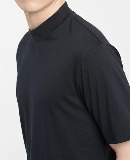 Supima High Neck Tee
