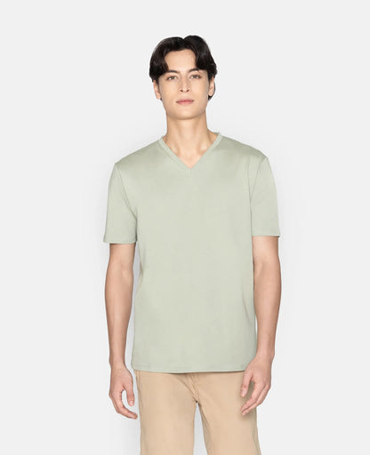 Supima V Neck Tee
