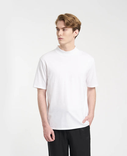 Supima High Neck Tee