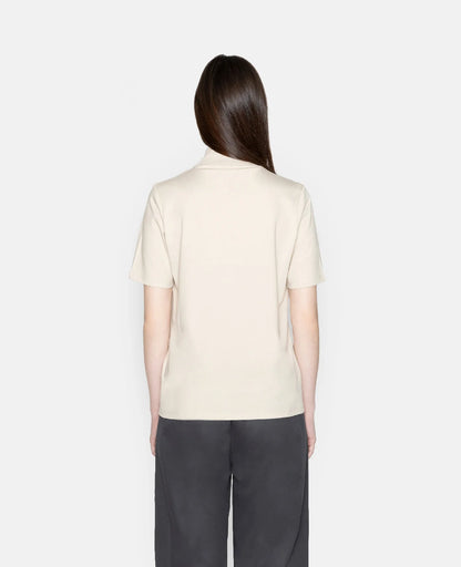Supima High Neck Tee