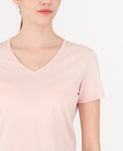Organic Pima Cotton V-Neck Tee